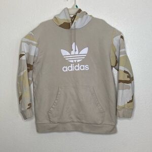 ADIDAS Originals Men’s Camo Pullover Thick Hoodie Size XL